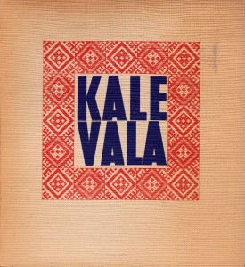 Béla Vikárin Kalevalan painos vuodelta 1950.