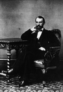 Karl Collan noin vuonna 1864. Kuva: Wikipedia.